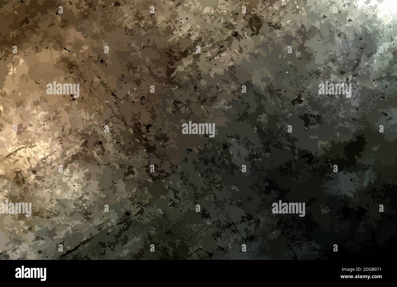 Grunge brown vintage concrete wall texture background. Stock Vector