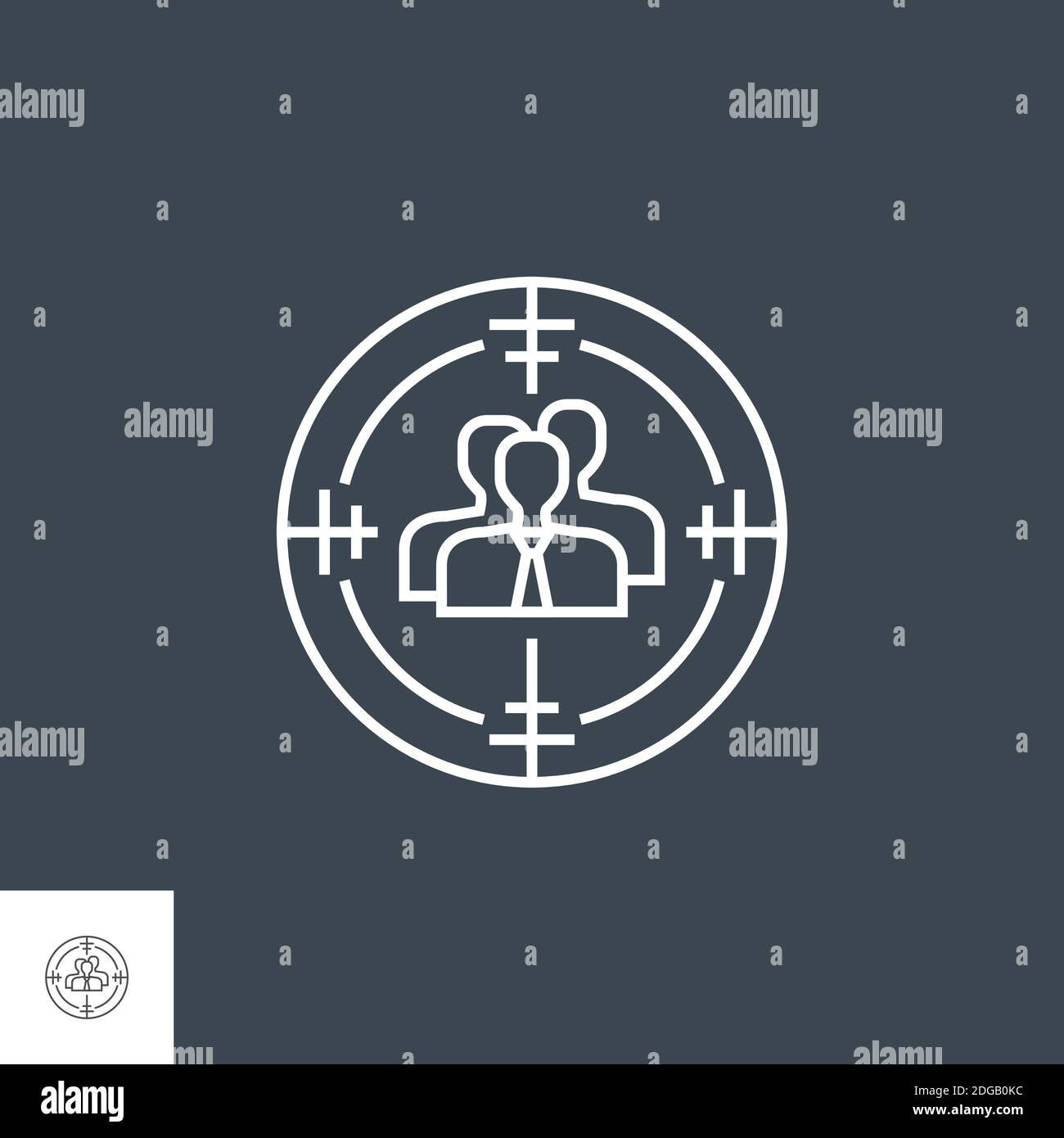 Target Audience Line Icon Stock Vector Image & Art - Alamy