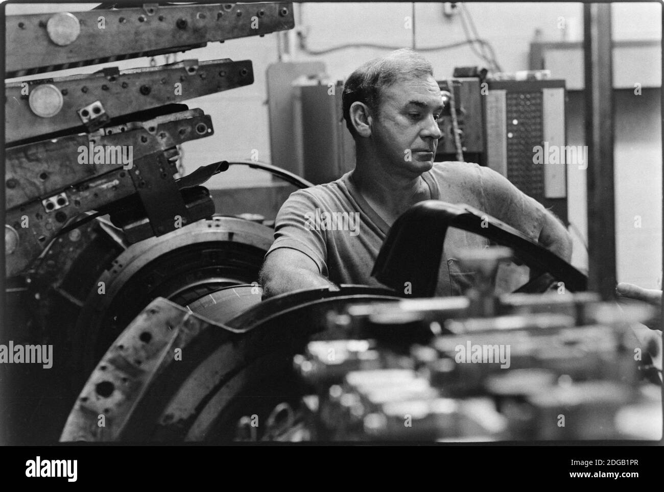 Goodyear tire factory Black and White Stock Photos & Images Alamy