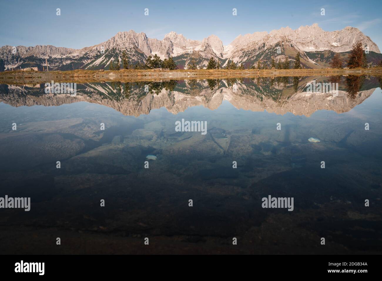 Astberg Speichersee Austria Stock Photo Alamy