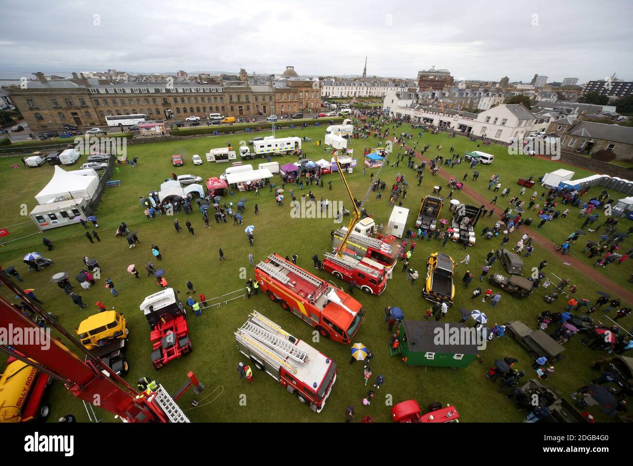 Aerial view of ayr hi-res stock photography and images - Alamy
