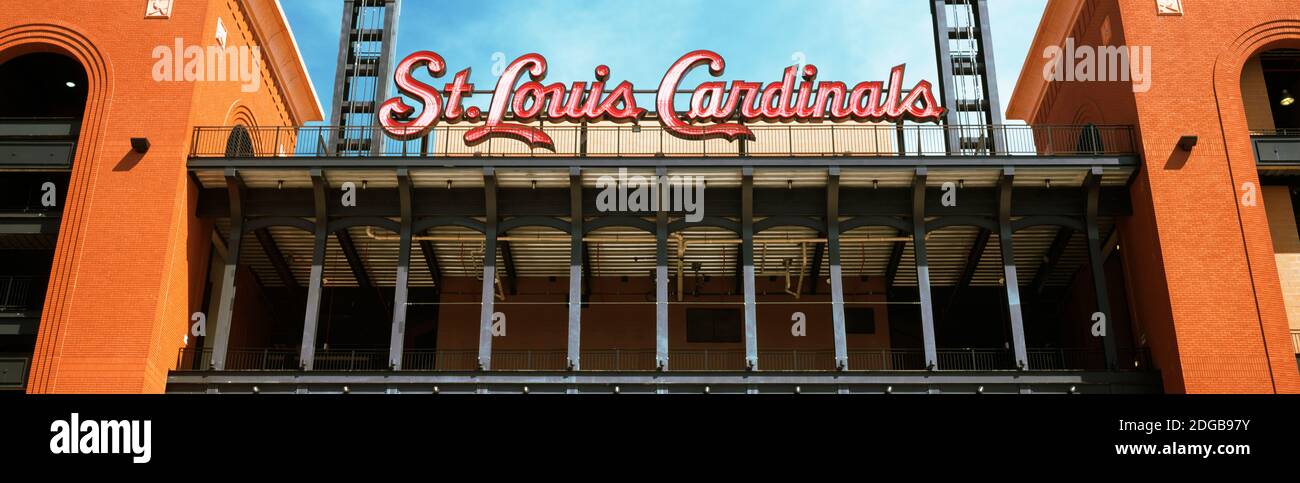 ST. LOUIS, MO - MAY 16: A detailed view of the St. Louis Cardinals