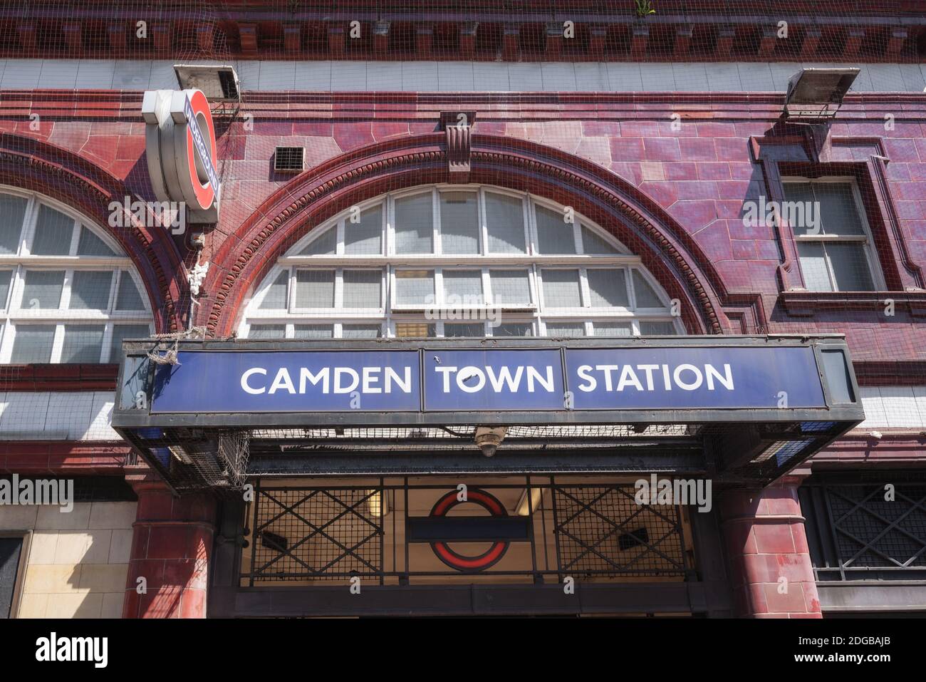 London, England - May 14, 2019 : View of Camden town, London ...