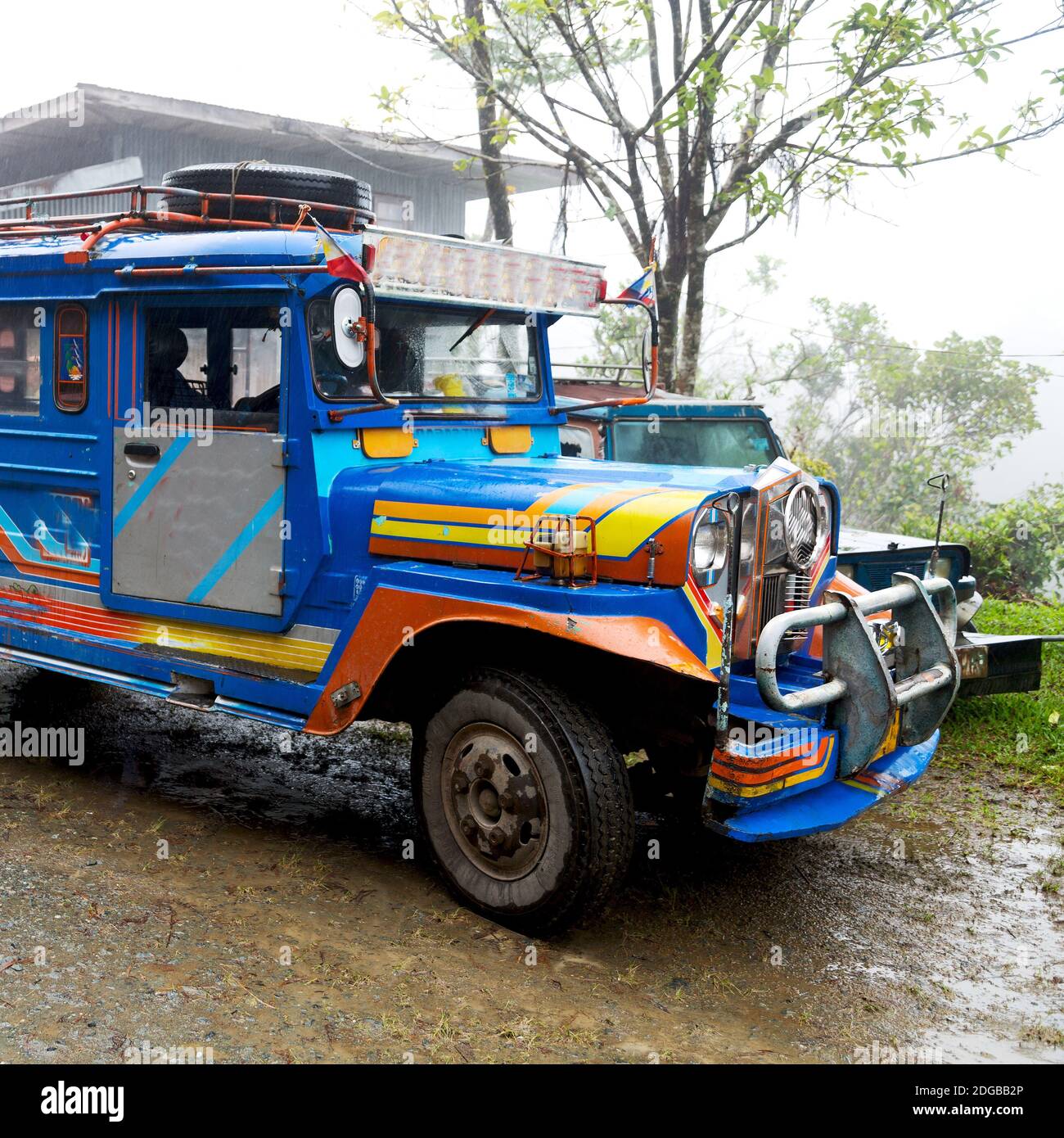 In asia philipphines the typical bus Stock Photo - Alamy