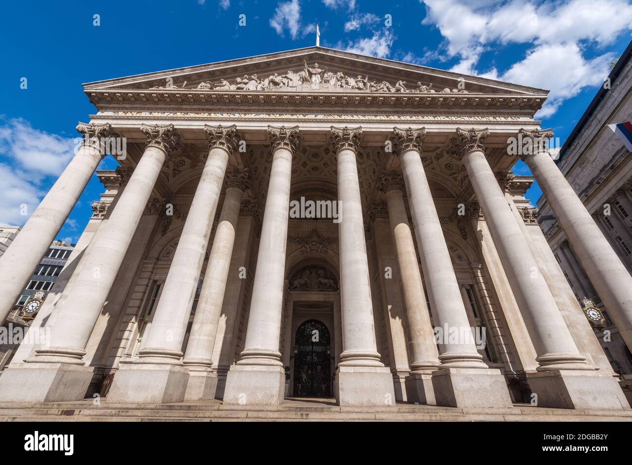 The Royal Stock Exchange, London, England, UK Stock Photo - Alamy