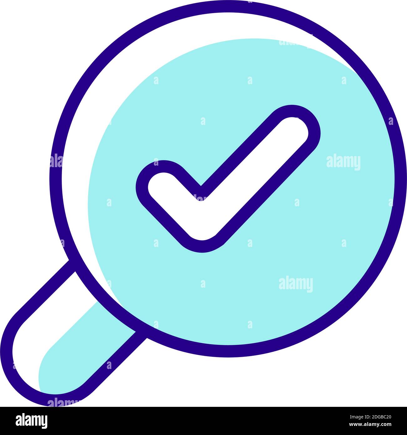 Search RGB color icon Stock Vector