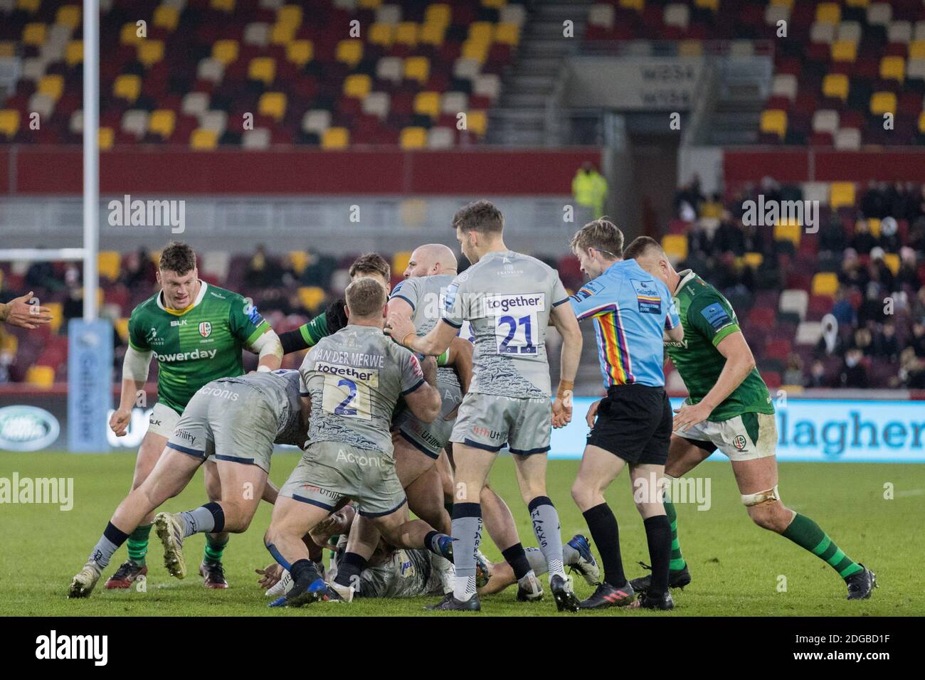 Christopher Ridley (Referee) in action Stock Photo - Alamy