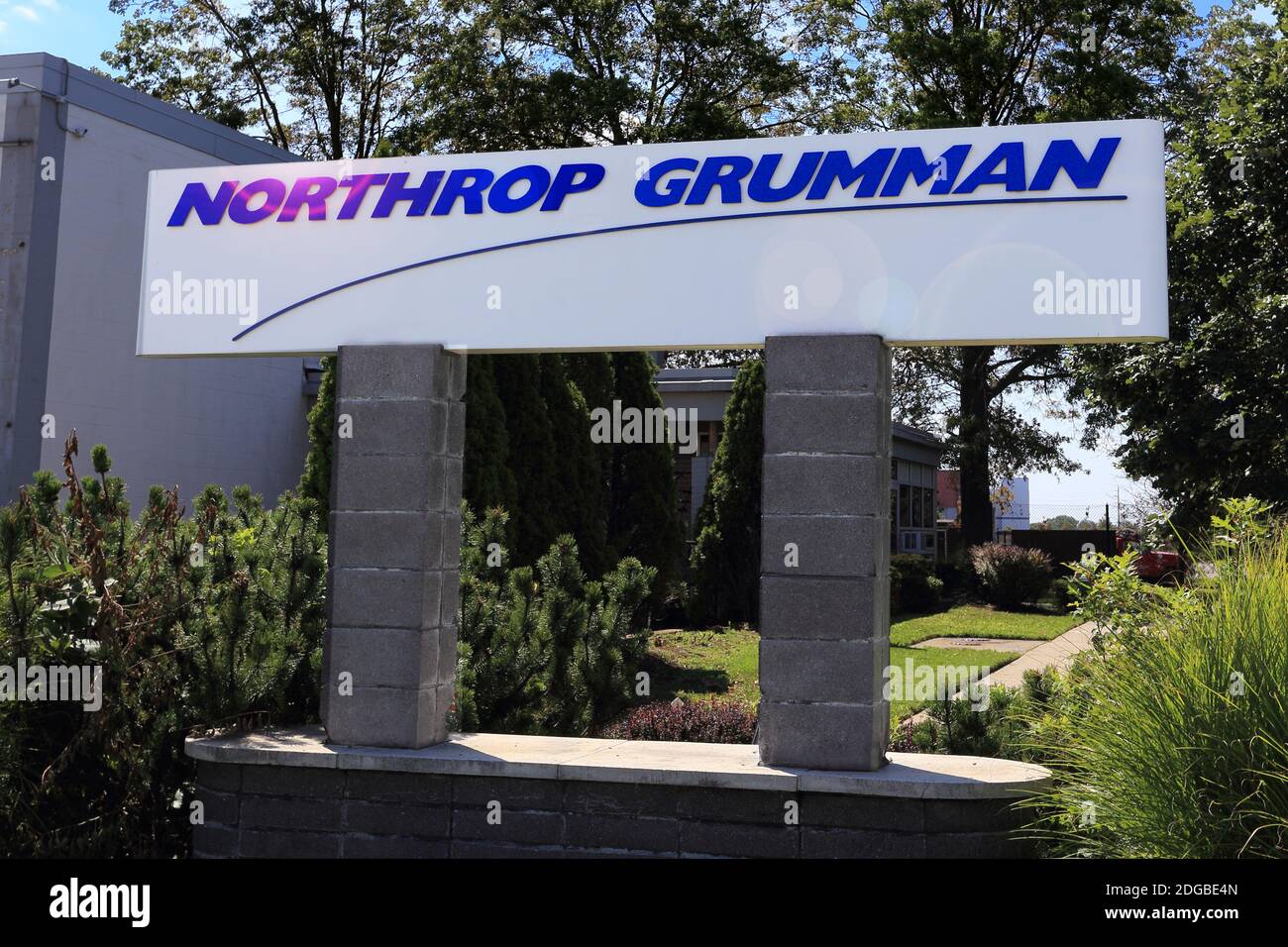 Northrop Grumman plant Bethpage Long Island New York Stock Photo Alamy