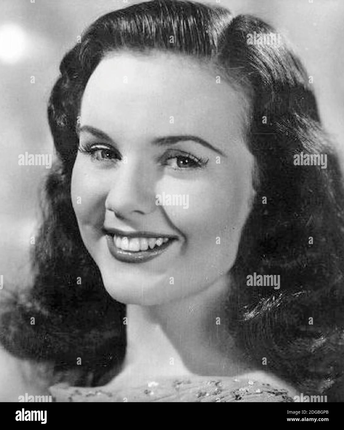 DEANNA DURBIN (1921-2013) Canadian film actress and singer about 1945 Stock Photo