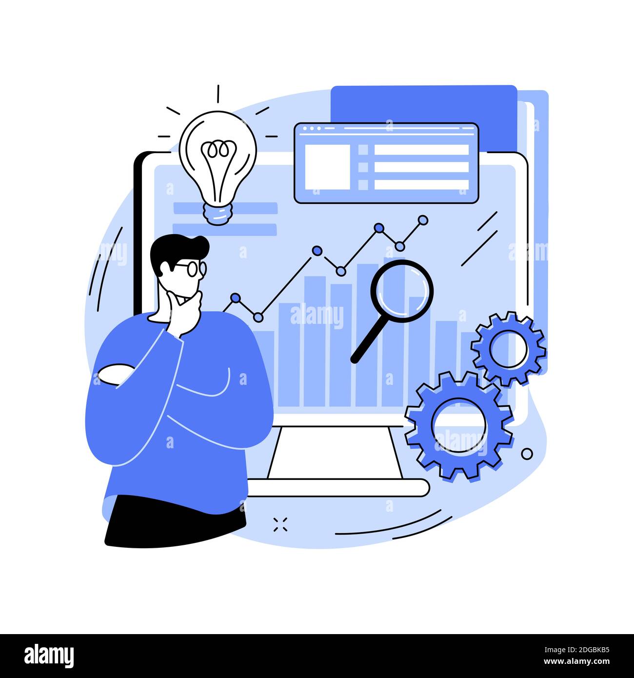Business Intelligence abstract concept vector illustration Stock Vector  Image & Art - Alamy