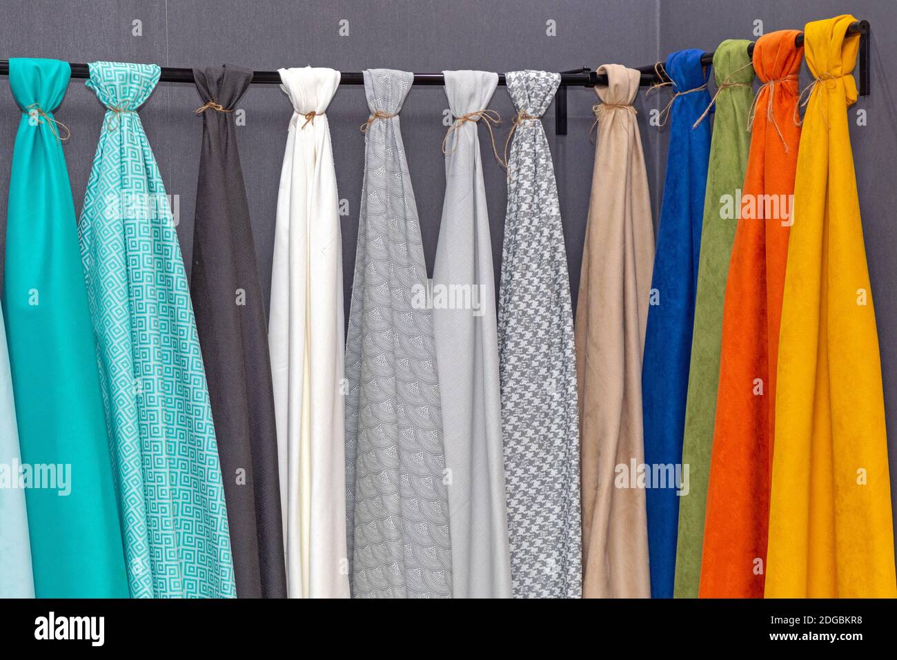 Textile Cloth Selection for Garment Industry Materials Stock Photo Alamy