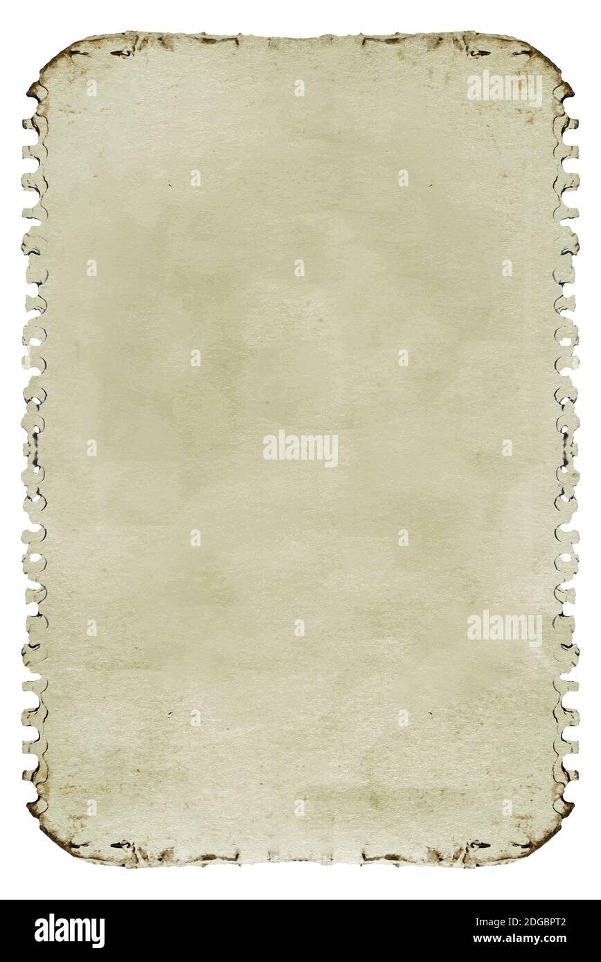 Old Paper Texture Isolated Photo Stock Photo