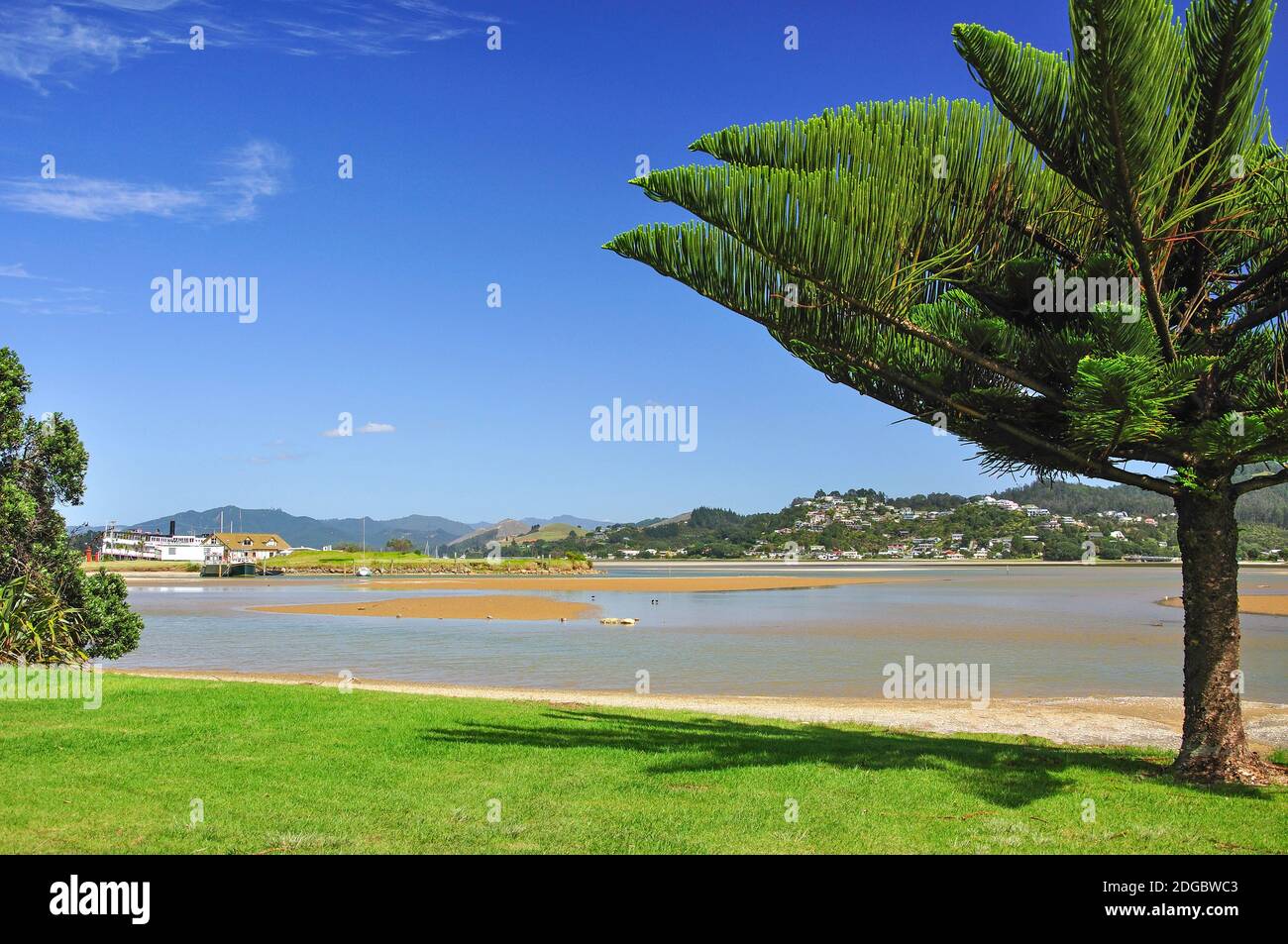 Tairua Harbour, Tairua, Coromandel Peninsula, Waikato Region, North Island, New Zealand Stock Photo