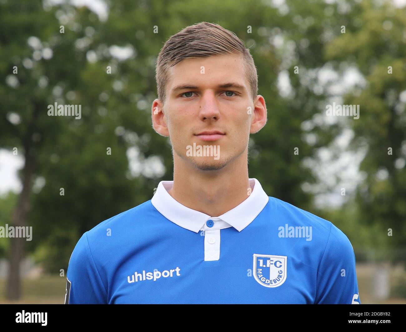 Brian Koglin (1.FC Magdeburg, DFB 3.Liga Season 2019-20) Stock Photo