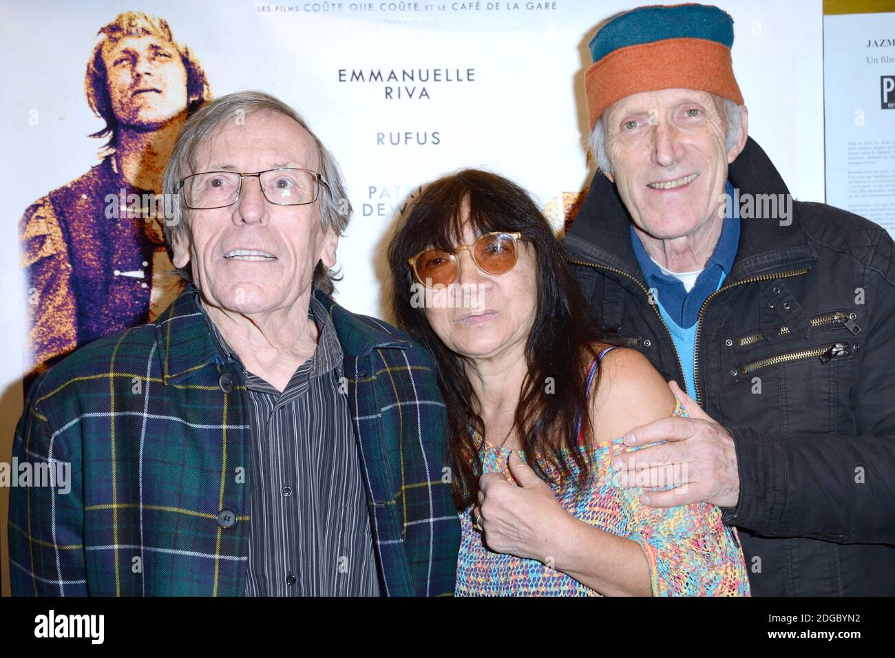 Romain Bouteille Sotha Et Rufus Assistent A La Projection Du Film Au Long De Riviere Fango