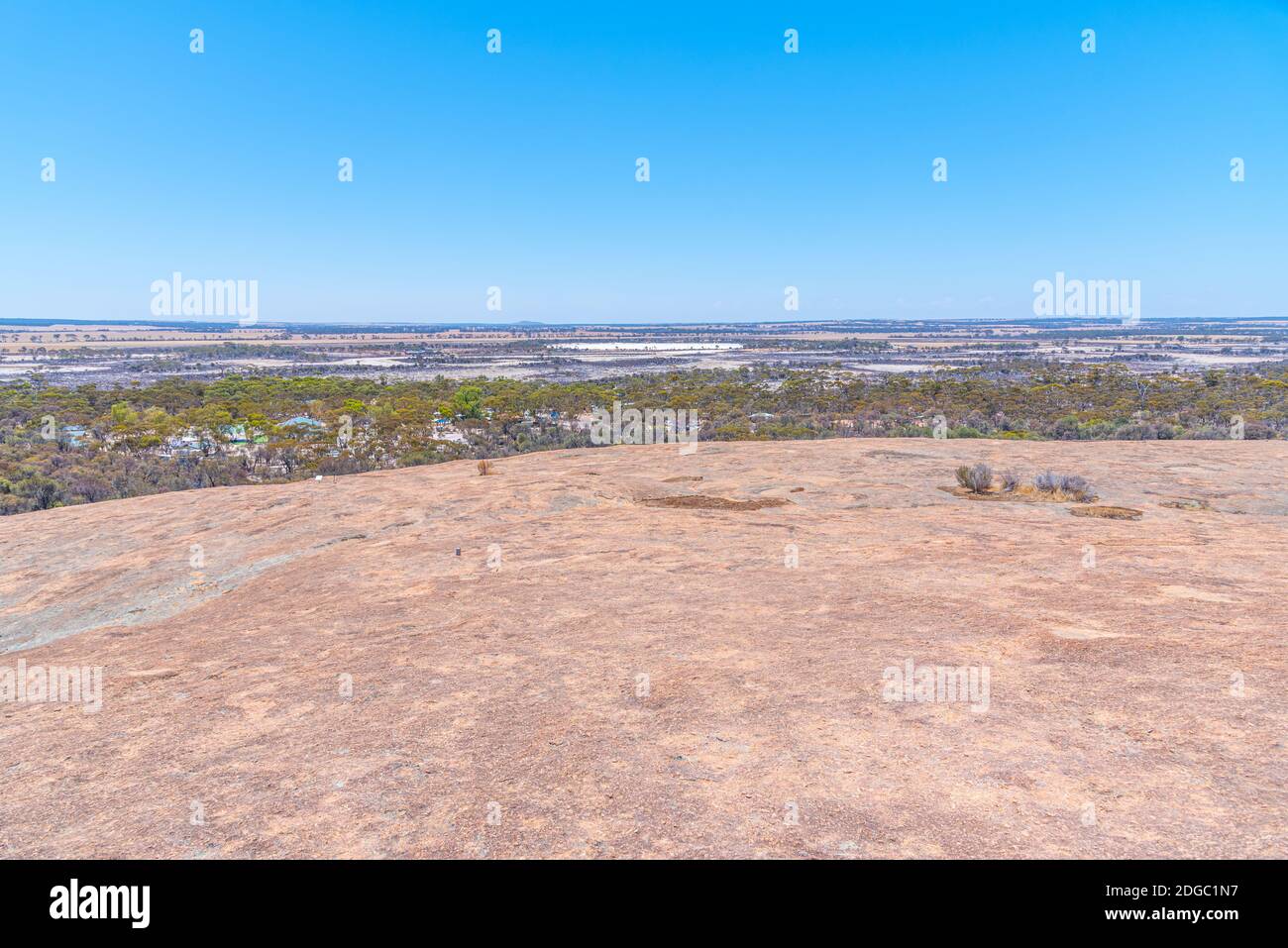 Landscape of Wave rock wildlife park in Australia Stock Photo - Alamy
