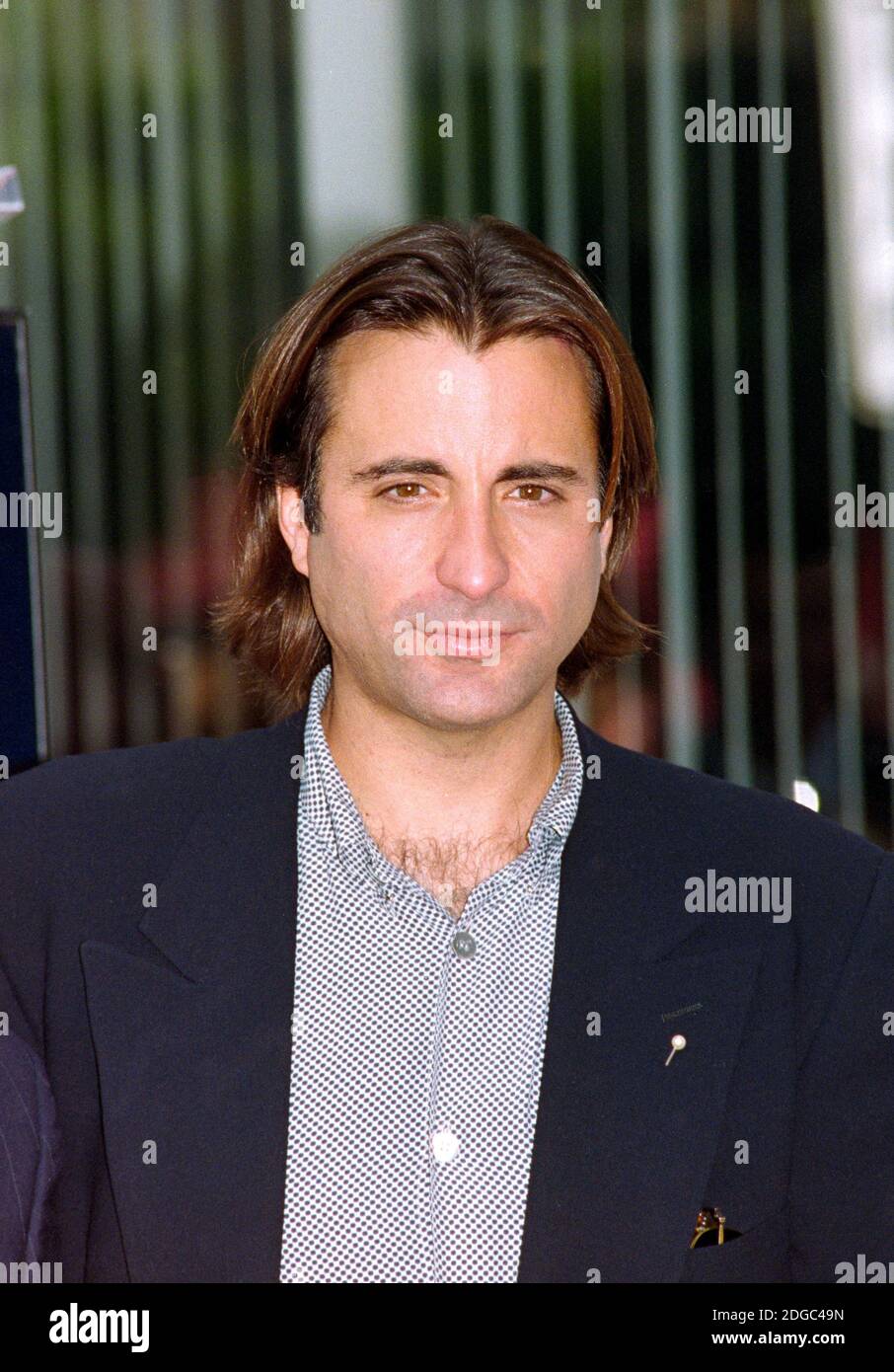 ARCHIVE: LOS ANGELES, CA. September 19, 1995: Actor Andy Garcia honored with a star on the Hollywood Walk of Fame in Los Angeles. File photo © Paul Smith/Featureflash Stock Photo