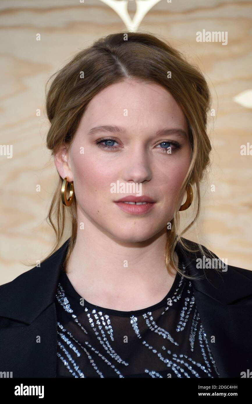 Lea Seydoux attending the Louis Vuitton's Dinner for the Launch of Bags