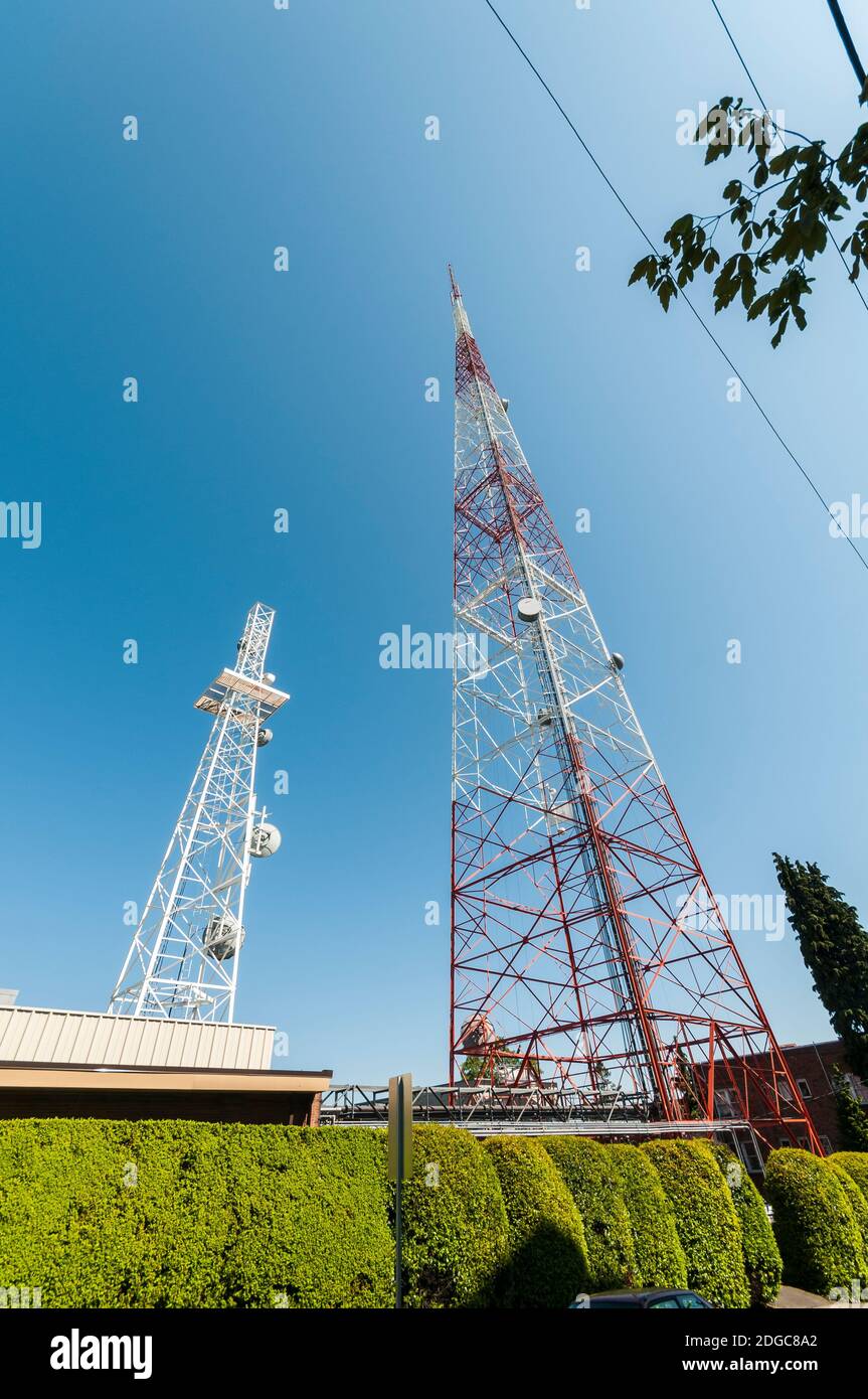 Queen Anne Hill Broadcasting Towers, Queen Anne, Seattle, Washington