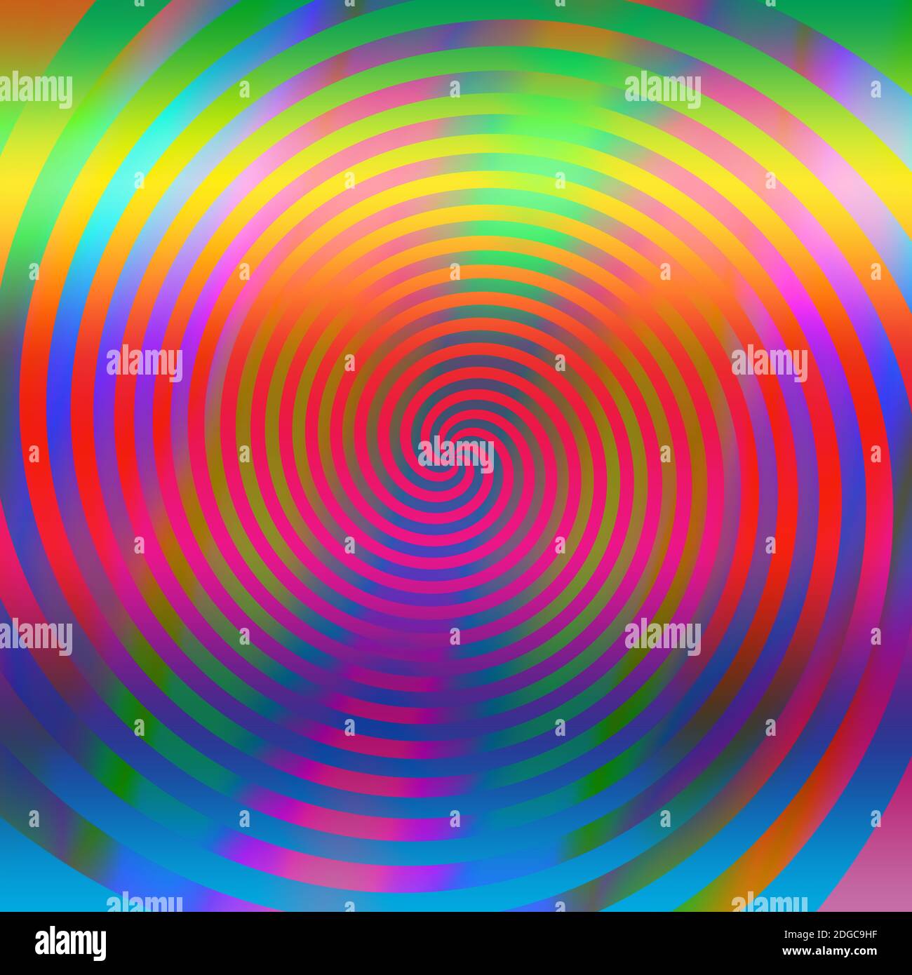 Rainbow spiral hi-res stock photography and images - Alamy