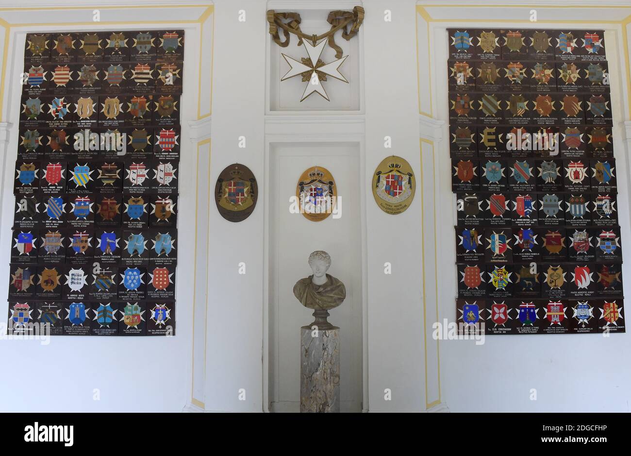 A view of the 'Coffee House', a charming late 17thcentury building in