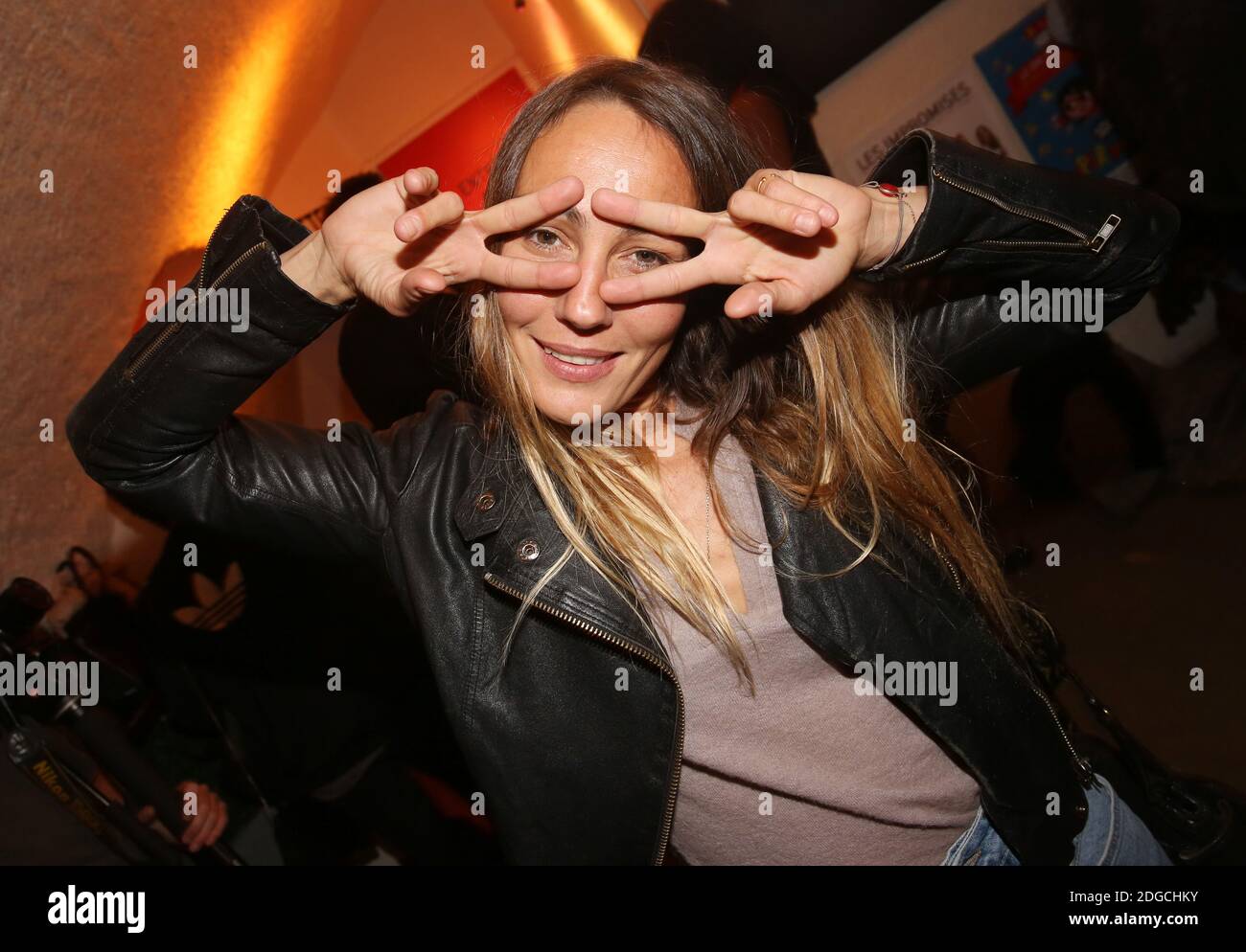 Sidney Carron Attending Chanez Showcase Held At Le Sentier Des Halles 