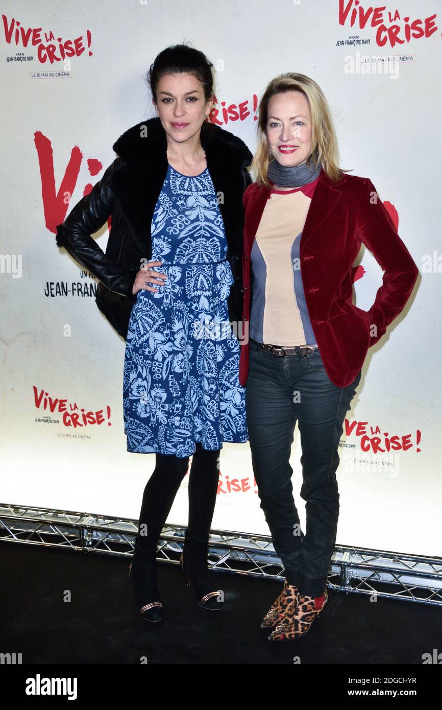 Jovanka Sopalovic et Gabrielle Lazure assistent a la premiere de Vive ...