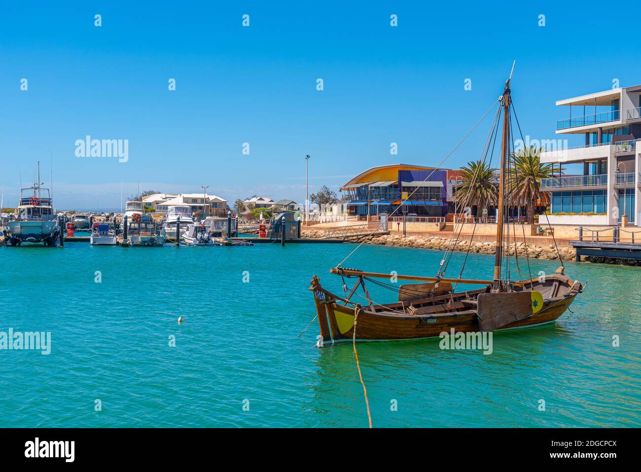 Marina at Geraldton in Australia Stock Photo Alamy