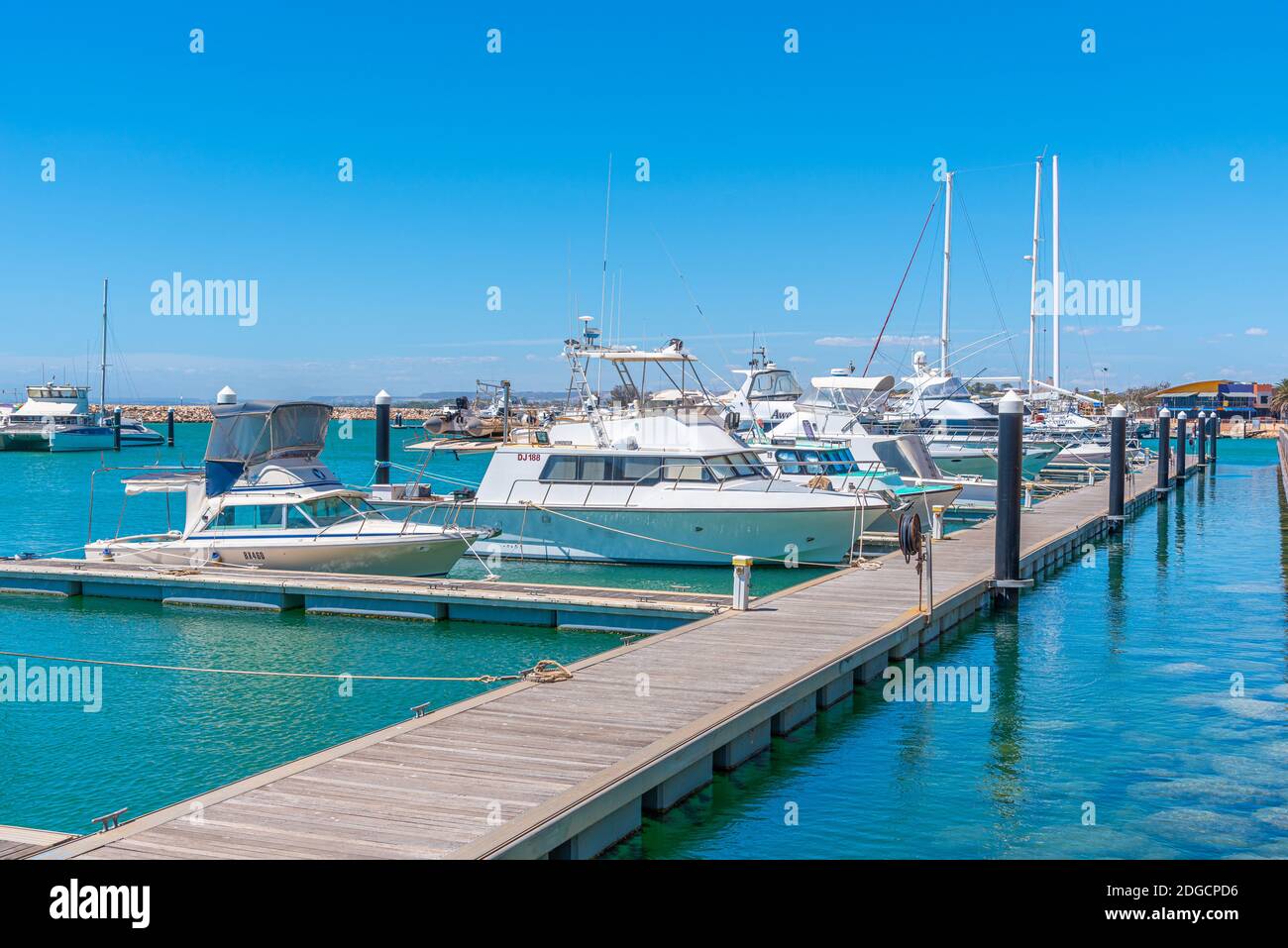 Marina at Geraldton in Australia Stock Photo Alamy
