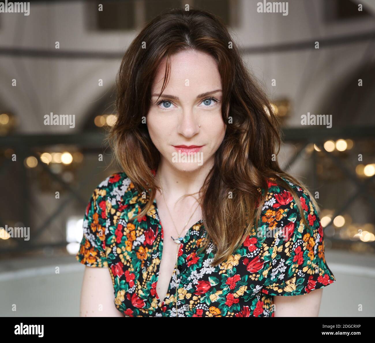 Exclusive - Delphine Depardieu participe a l'Escapade des Stars' au Exclusive - Delphine Depardieu participe a l'Escapade des Stars' au