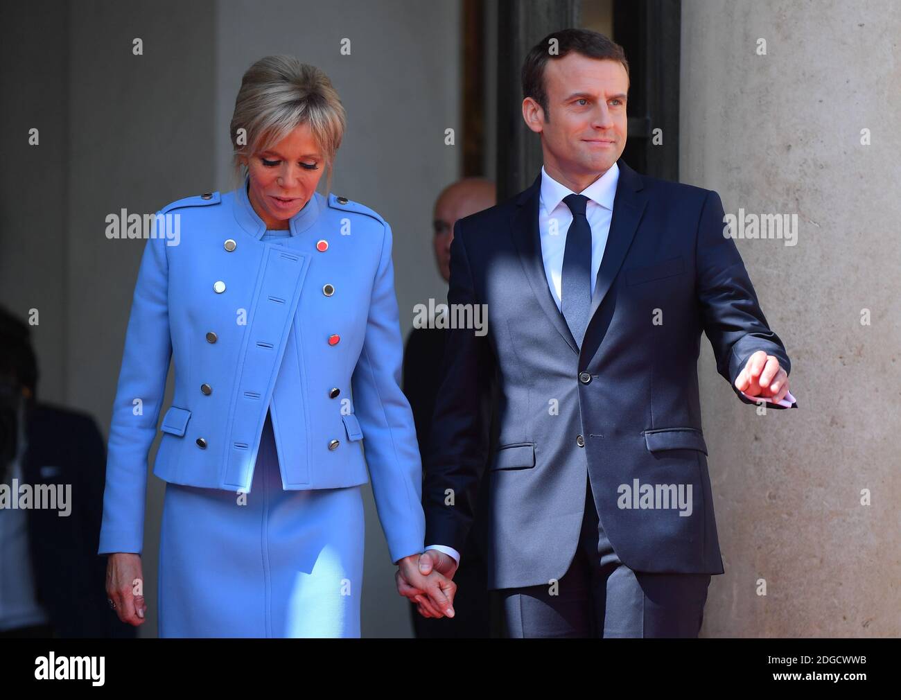 french-president-emmanuel-macron-and-his-wife-brigitte-macron-after-the