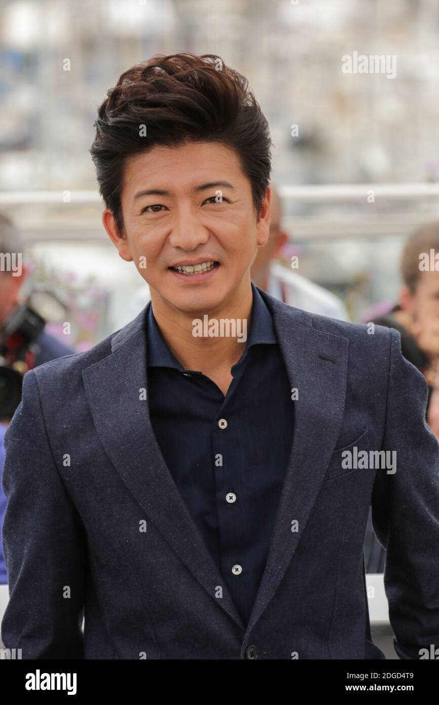 Takuya Kimura posing at Mugen No Junin (Blade Of The Imomortal