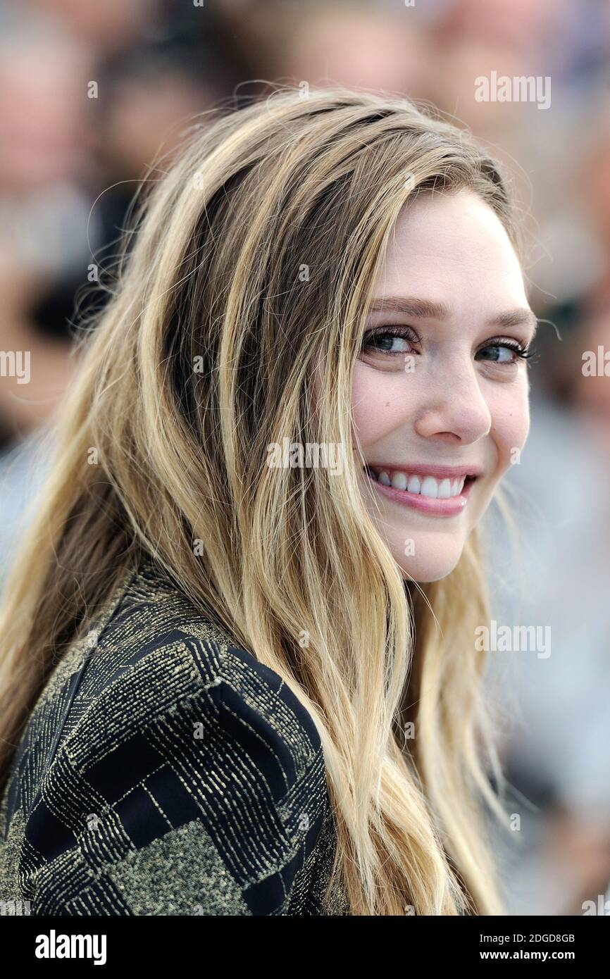 Elizabeth Olsen attending the Wind River photocall as part of the 70th ...