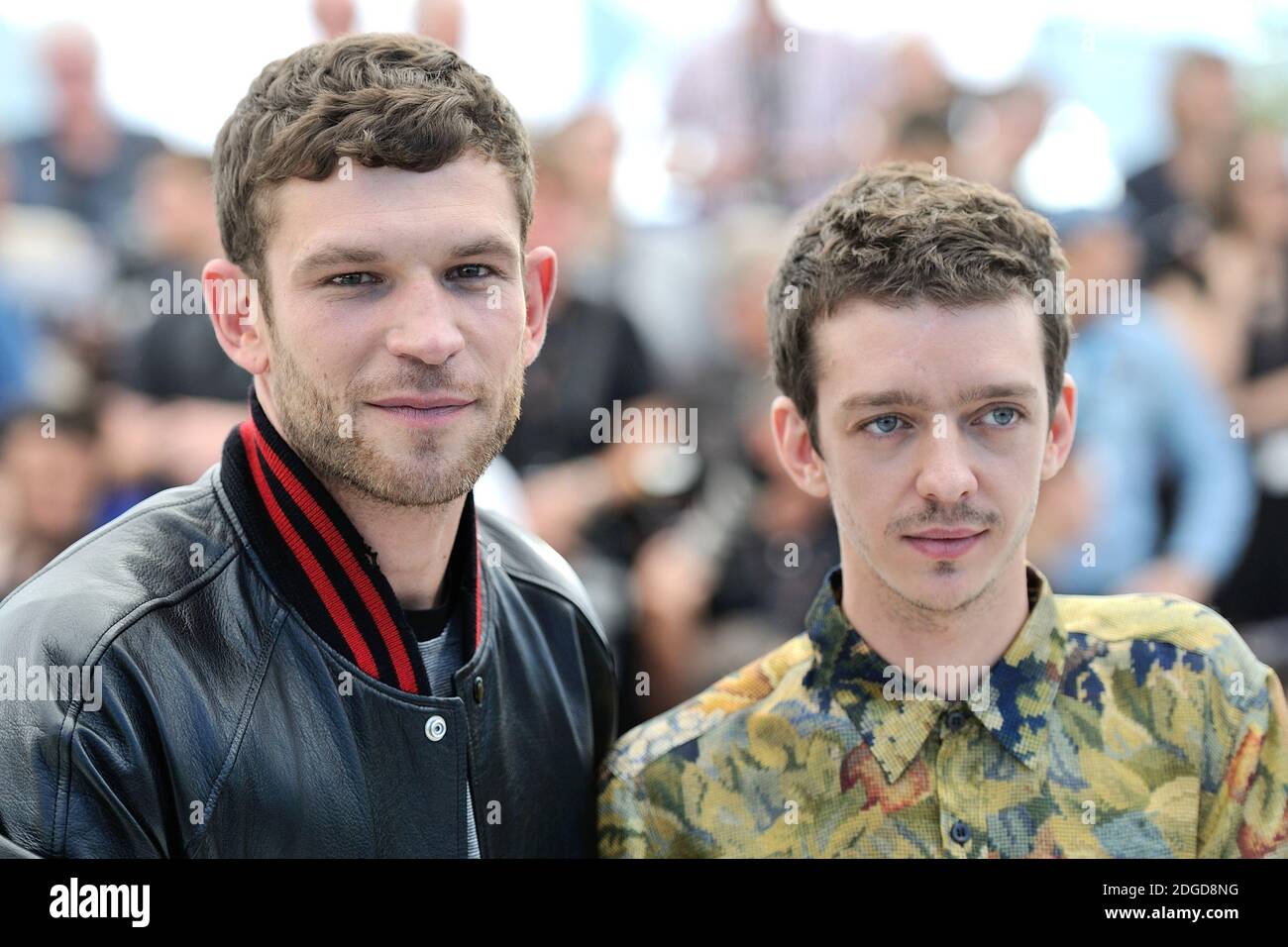 Arnaud Valois And Nahuel Perez Biscayart Attending The 120 Battements Par Minute Photocall As