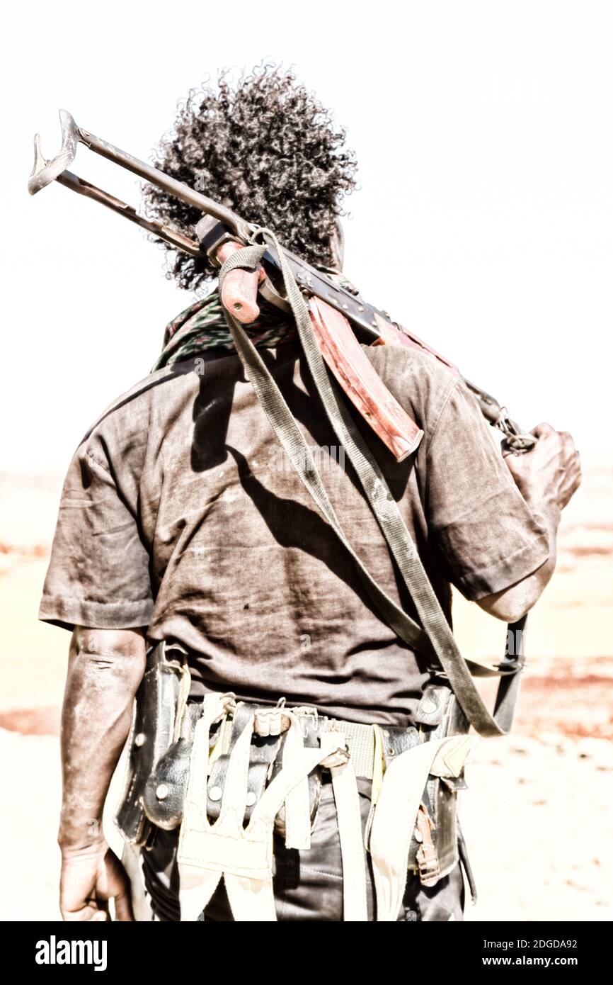 Africa soldier ak47 hi-res stock photography and images - Alamy