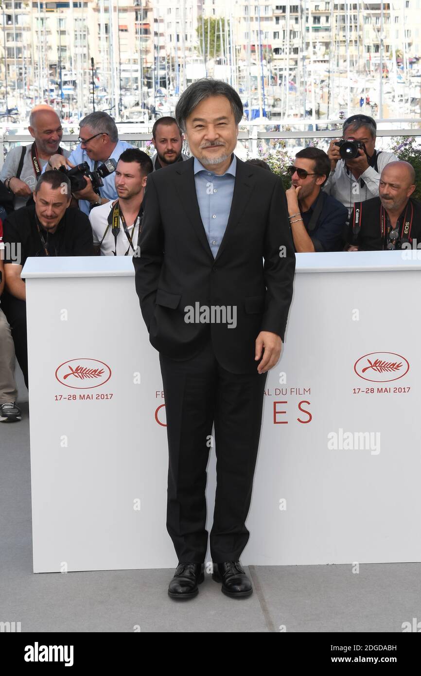 Director Kiyoshi Kurosawa attending the 'Before We Vanish (Sanpo Soru Shinryakusha)' photocall as part of the 70th Cannes Film Festival in Cannes, France on May 21, 2017. Photo by Nicolas Genin/ABACAPRESS.COM Stock Photo