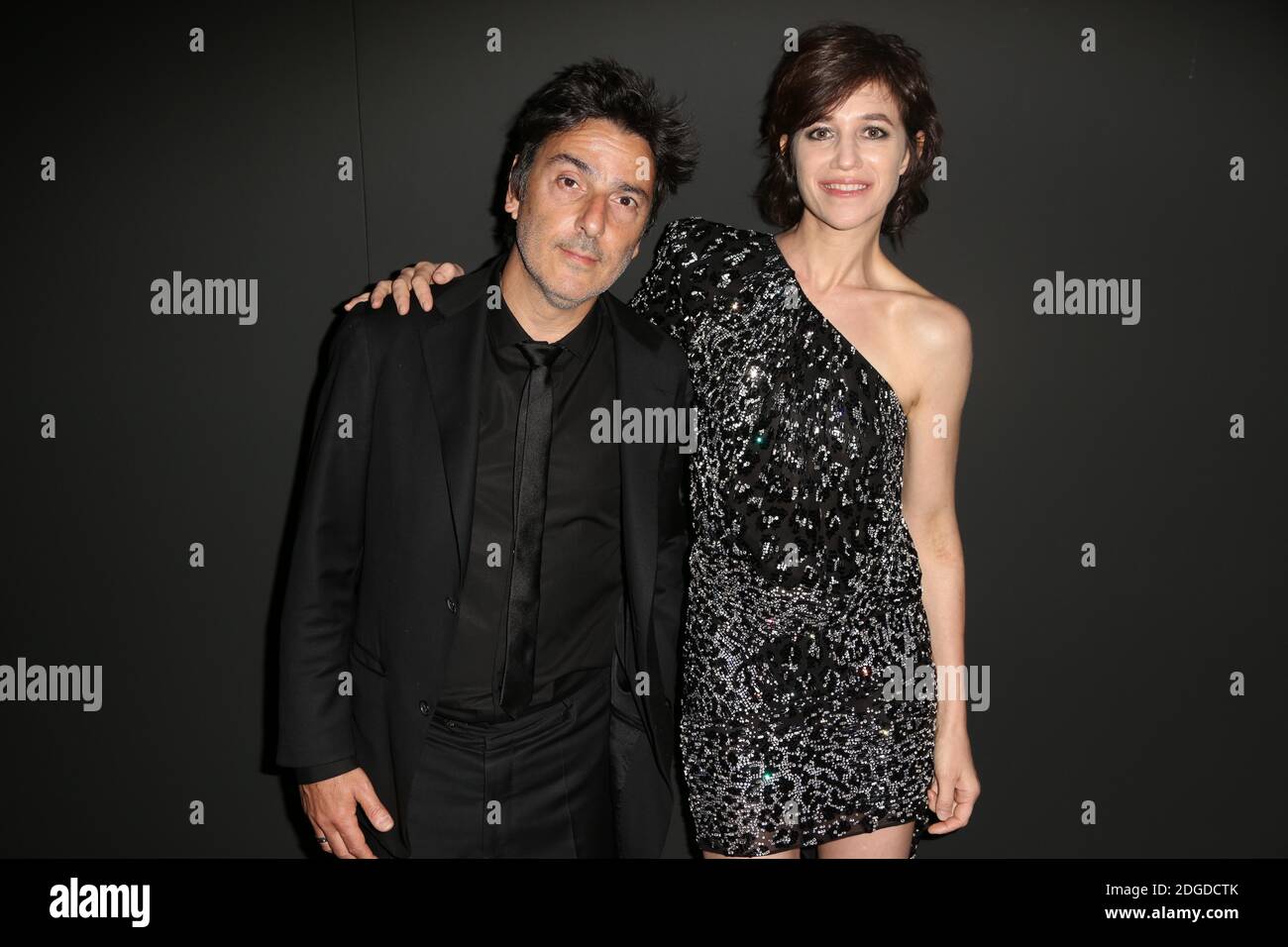 Yvan Attal and his wife Charlotte Gainsbourg attends the Kering diner during the 70th Annual