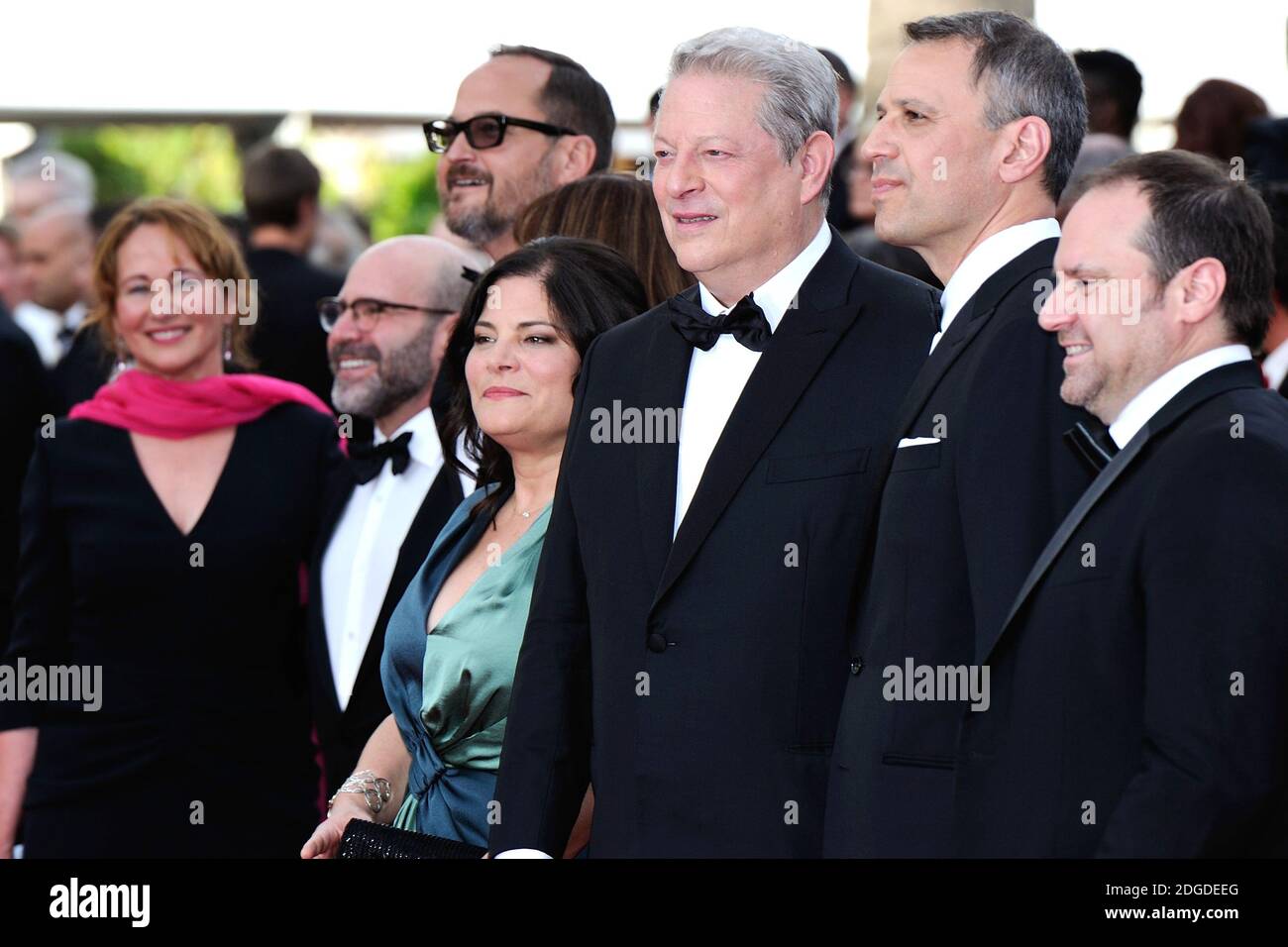 Al Gore, Elizabeth Keadle, Bonni Cohen and Segolene Royal attending the The Killing Of A Sacred Deer screening as part of the 70th Cannes Film Festival in Cannes, France on May 22, 2017. Photo by Aurore Marechal/ABACAPRESS.COM Stock Photo