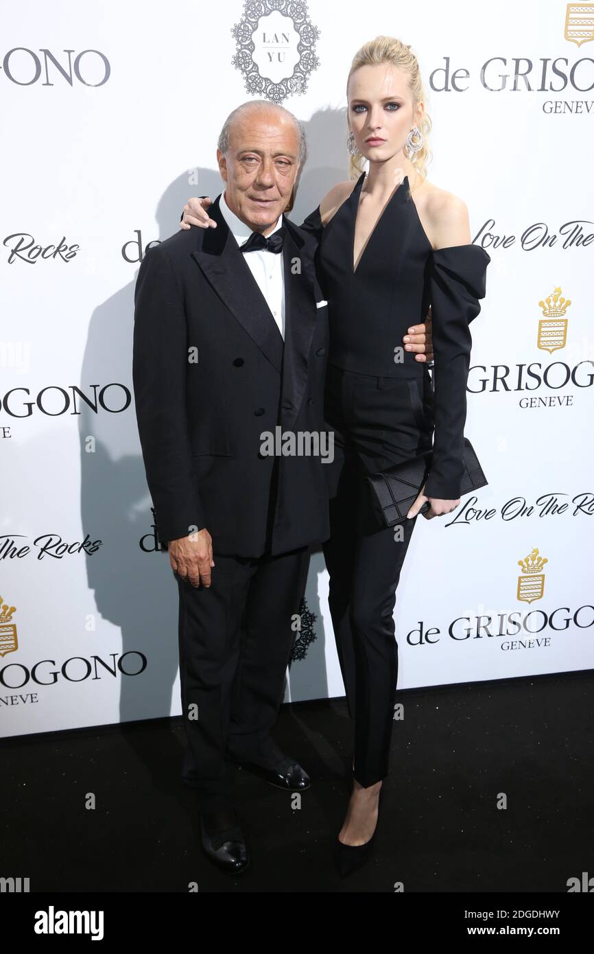Fawaz Gruosi and Daria Strokous attending the De Grisogono party during