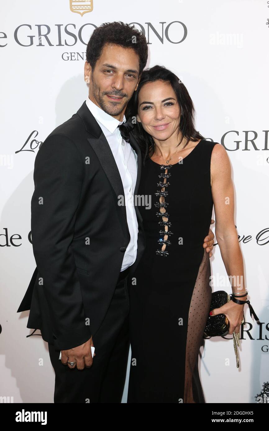 Sandra Zeitoun De Matteis and Tomer Sisley attending the De Grisogono party  during the 70th Annual