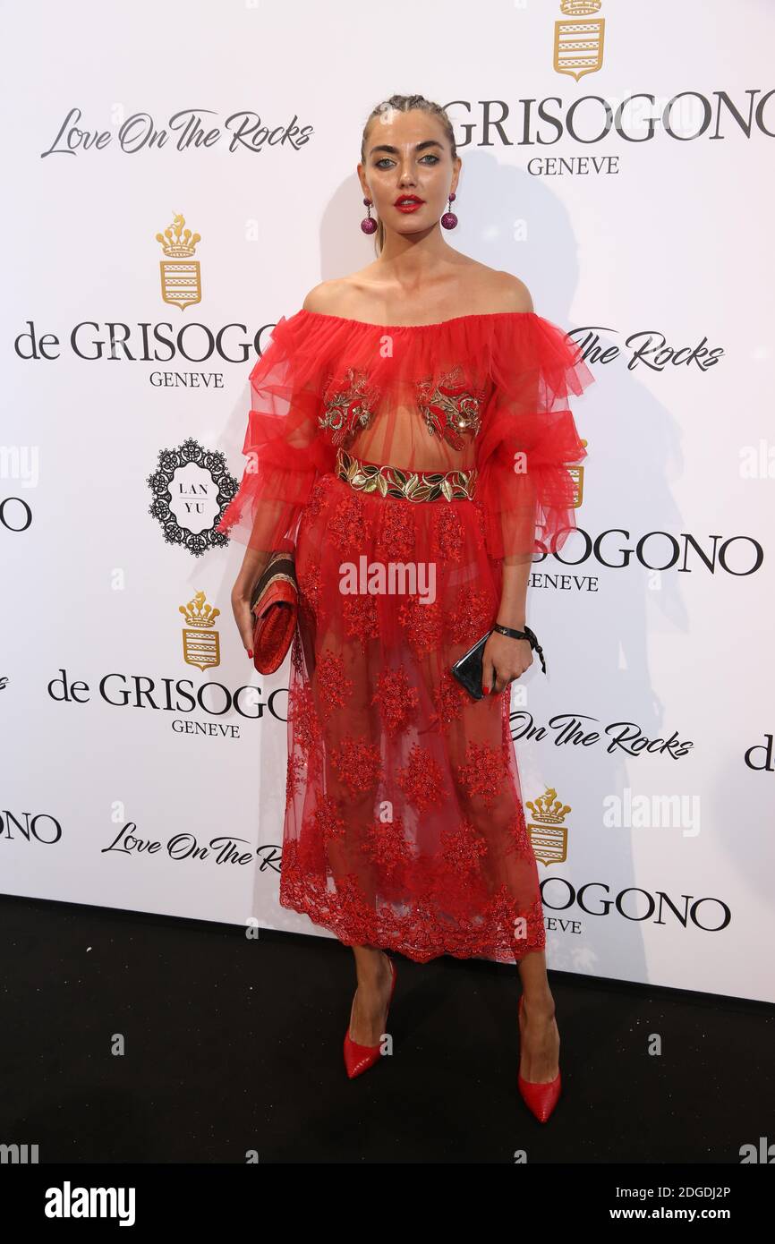 Alina Baikova attending the De Grisogono party during the 70th Annual