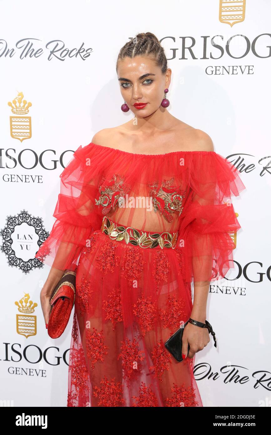 Alina Baikova attending the De Grisogono party during the 70th Annual