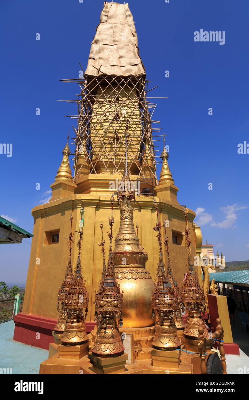 Popa Taung Kalat Stock Photo - Alamy