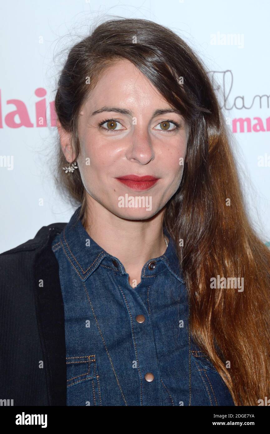 Audrey Dana participe a la conference de presse La Flamme Marie Claire