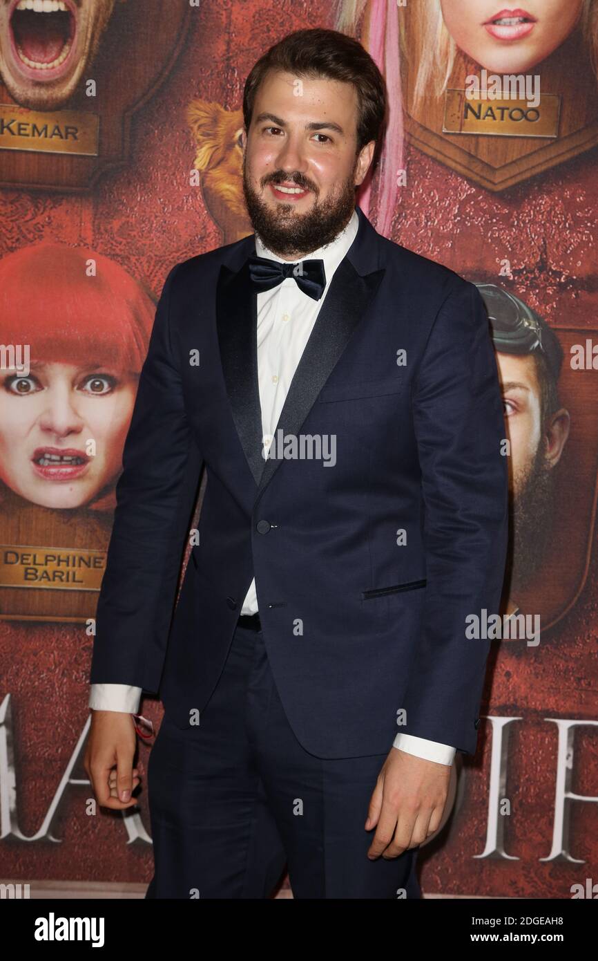 Ludovik lors de la premiere de Le Manoir au Grand Rex, a Paris, France ...