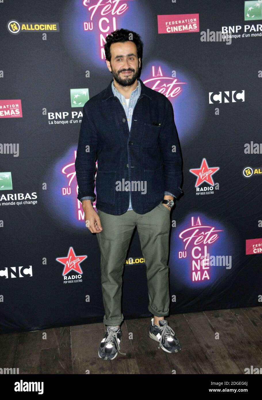 Jonathan Cohen Posing During A Photocall For The Press Launch Of The 33rd Edition Of The Fete Du Cinema Cinema Festival At The Cite Du Cinema In Saint Denis North Of Paris France