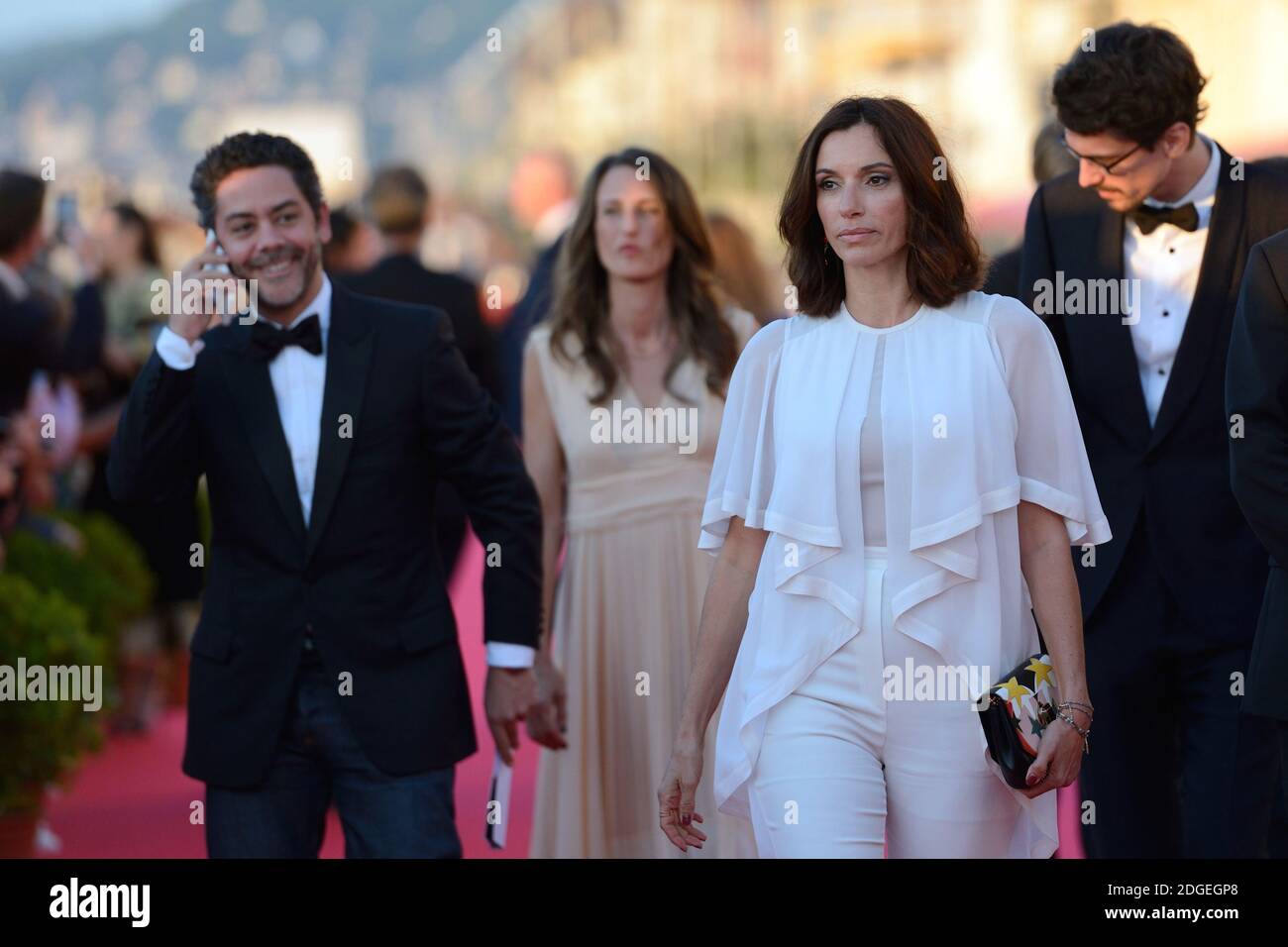 Manu Payet, Camille Cottin, Aure Atika and Hugo Gelin attending the