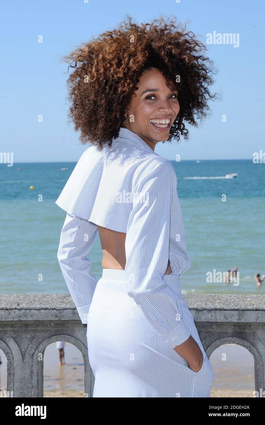 Stefi Celma attending the Les Ex Photocall during the 31st Cabourg Film