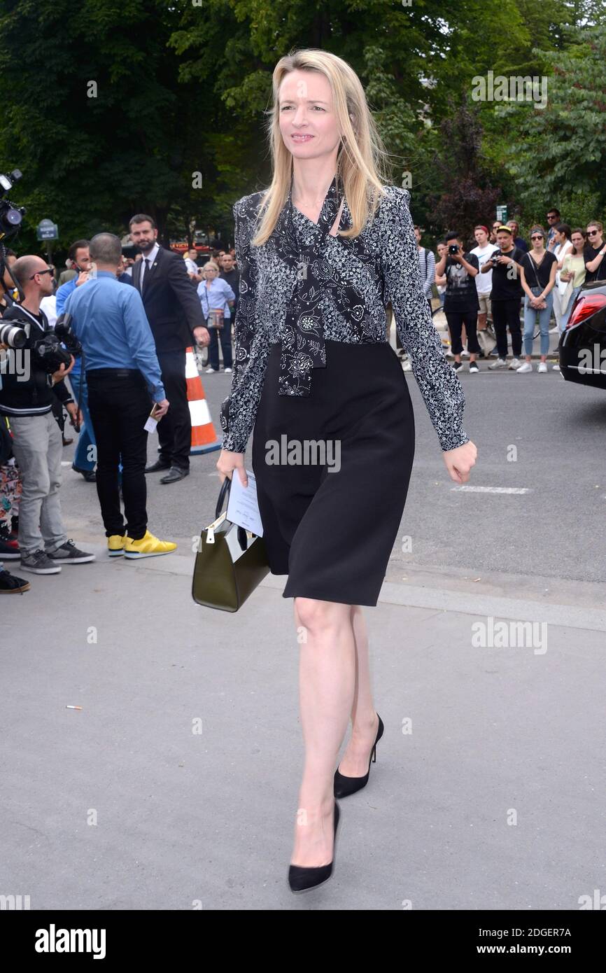 Delphine Arnault attending the Dior Homme show during the Paris
