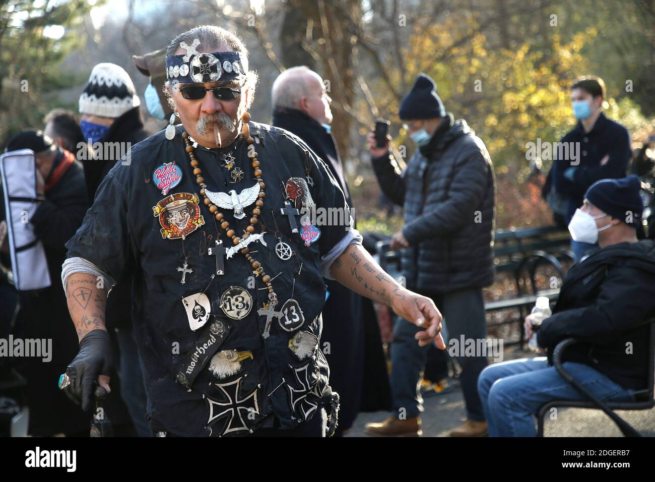 A Man In A Period Outfit Dances Near The Imagine Mosaic During The 40th Anniversary Of John Lennon S Death At Strawberry Fields Yearly People Gather In Central Park And Near The A Man In A Period Outfit Dances Near The Imagine Mosaic During The 40th Anniversary Of John Lennon S Death At Strawberry Fields Yearly People Gather In Central Park And Near The